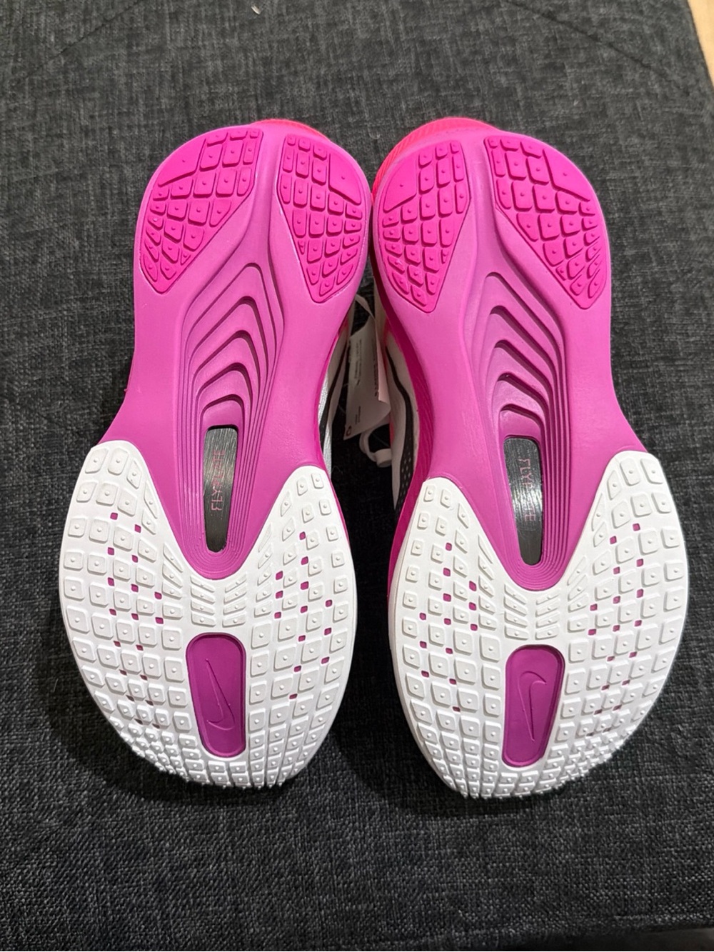 Nike Zoom Fly 6 White & Hot Pink Women's Running Shoes - Picture 7 of 7